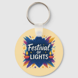 Ljus festival | Nyckelkedjan Diwali Firande Nyckelring