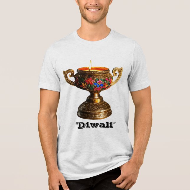 Ljus festival t shirt (Framsida)