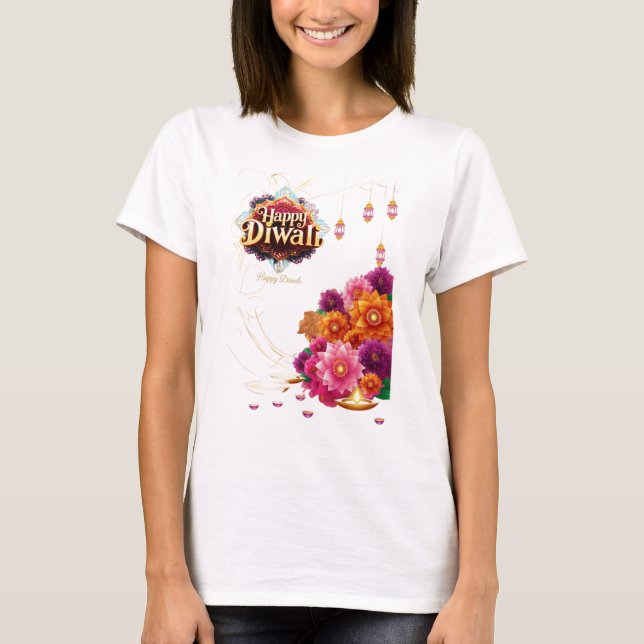 Ljus festival t shirt (Framsida)