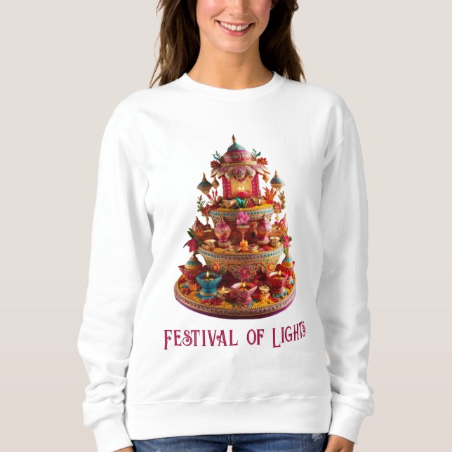 Ljus festival t shirt (Framsida)