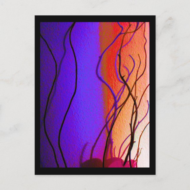 Ljus filialvykort vykort (Framsida)