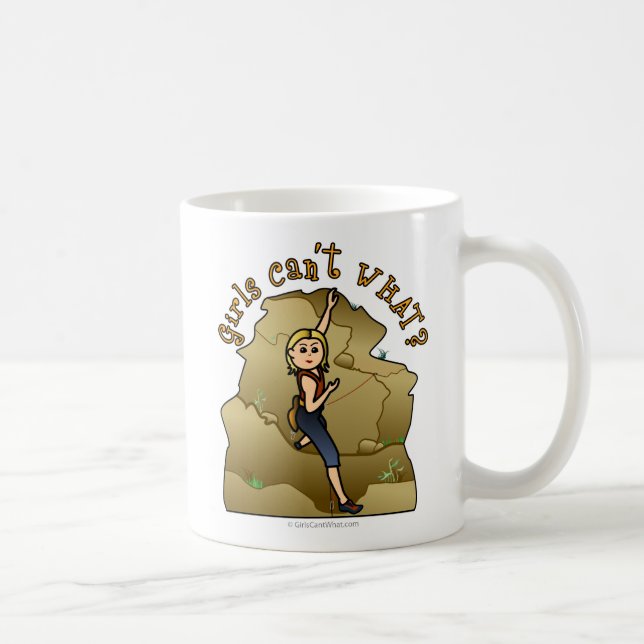 Ljus flicka i Sten Kaffemugg (Höger)