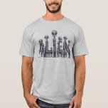 Ljus för främmande text t shirt<br><div class="desc">Få redo att stå upp i de här unika, utlänningstemetade ljusskjortorna i färgaden. Den här skjortan har ord "ALIEN" som är skickligt utformad från utomjordingar och ger en utåtriktad vib till din garderob. Vare sig du är fläkt i sci-fi eller bara kärlek kreativ design, är den här skjortan perfekten för...</div>