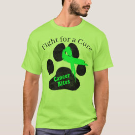Ljus för husdjursföräldrar till lymphoma, tryckt k t shirt