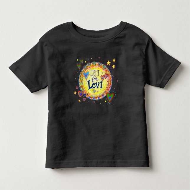 “Ljus för Levi’’ Inspirivity T-shirt (Framsida)