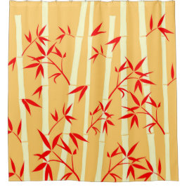 Ljus för ljusa Lycklig Gult Red Bamboo Plants Ligh