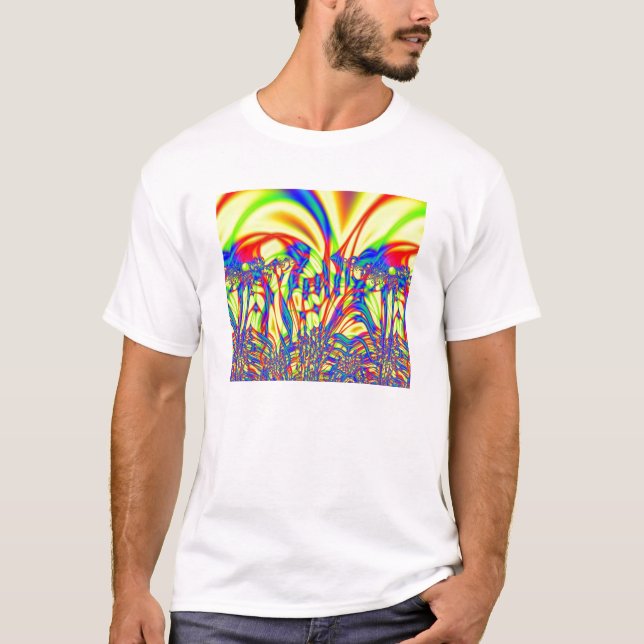 Ljus Fractal Tee Shirt (Framsida)