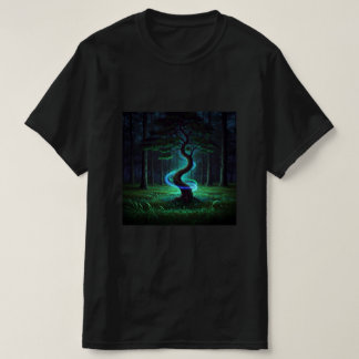 Ljus från Twisted Träd T Shirt