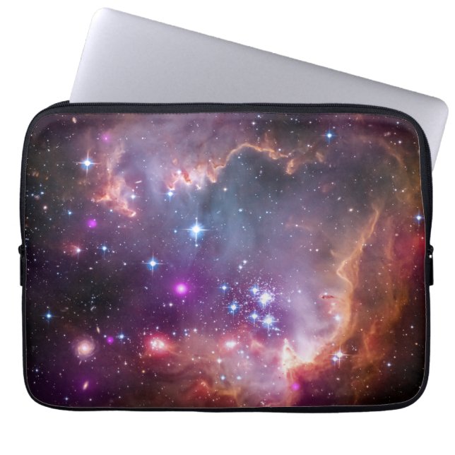 Ljus galax laptop sleeve (Framsidan)