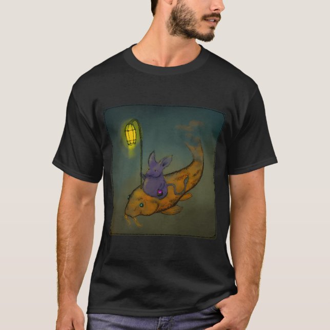 Ljus genom slöjan t shirt (Framsida)