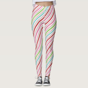 Ljus godisrand som är glad och leggings