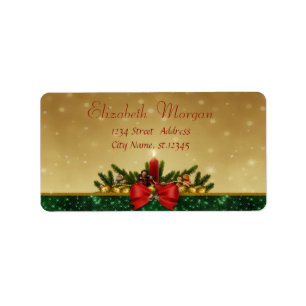 ljus,Gräs Träd,Röda bladet Helgdag Adressetikett