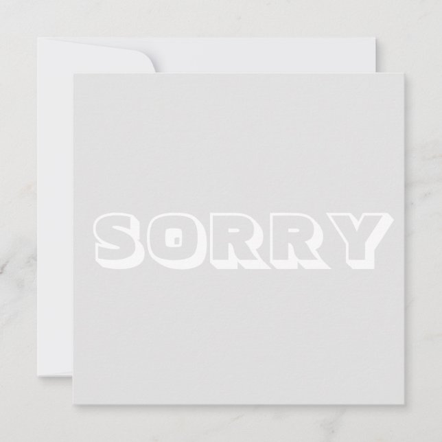 Ljus grått, vit modern fetstil kort (Framsida)