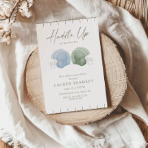 Ljus Grön Blå Hudla Upp Tvillingpojkar Baby Shower