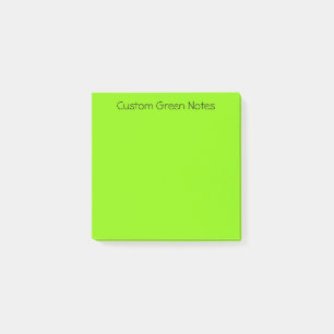 Ljus Grönt Post-it Block
