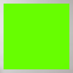 Ljus grönt (solid färg) poster