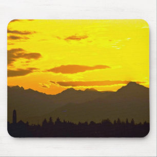 Ljus gul himmel musmatta