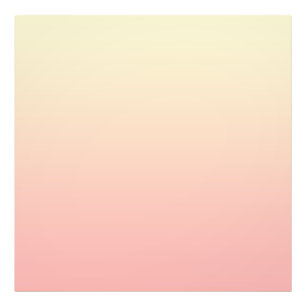 Ljus gul och rosa gradient fototryck