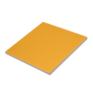 Ljus gult (Crayola) (fast färg) Kakelplatta