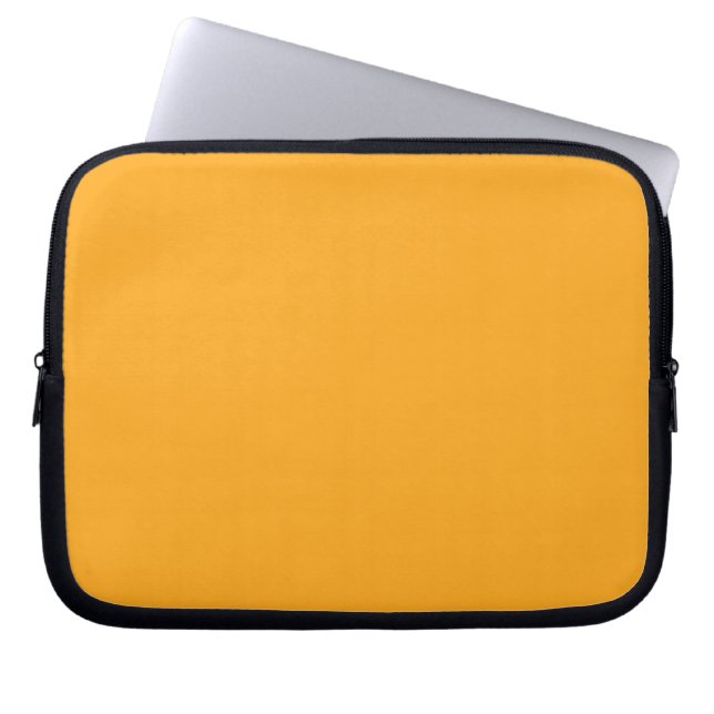 Ljus gult (Crayola) (fast färg) Laptop Fodral (Framsidan)