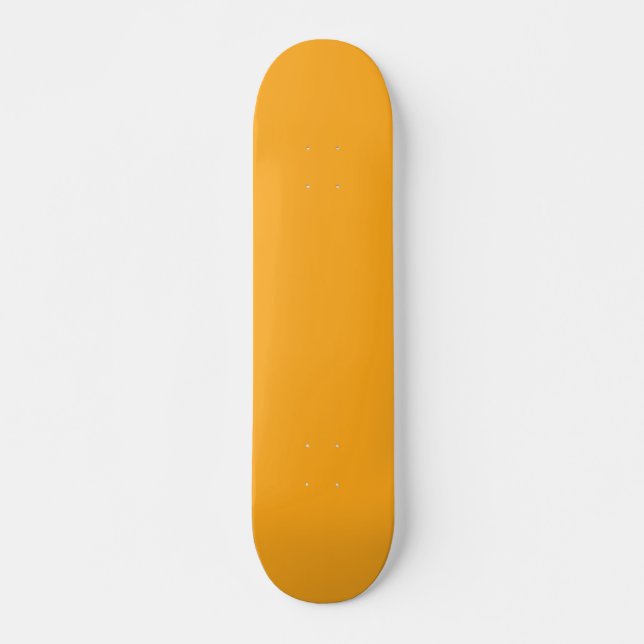 Ljus gult (Crayola) (fast färg) Mini Skateboard Bräda 18,5 Cm (Framsida)
