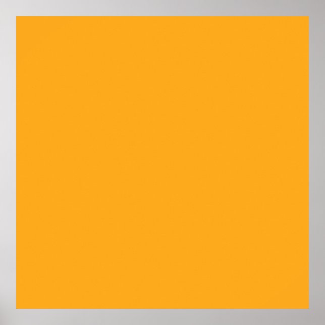 Ljus gult (Crayola) (fast färg) Poster (Framsidan)