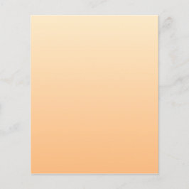 Ljus Gult och Orange Färg-övertoning Flygblad