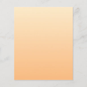 Ljus Gult och Orange Färg-övertoning Flygblad