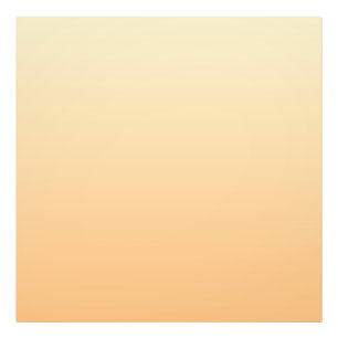 Ljus Gult och Orange Färg-övertoning Fototryck