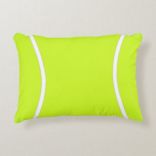 Ljus Gult Tennis Boll accent Pillow Prydnadskudde