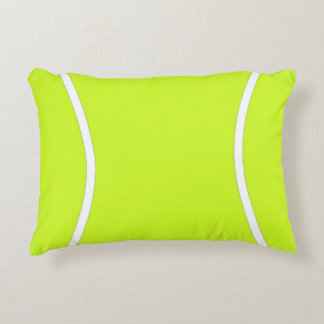 Ljus Gult Tennis Boll accent Pillow Prydnadskudde