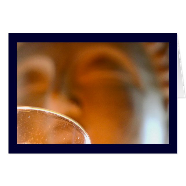 ljus hälsningskort (Framsidan Horizontal)