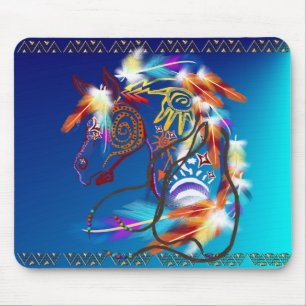 Ljus häst Mousepad Musmatta
