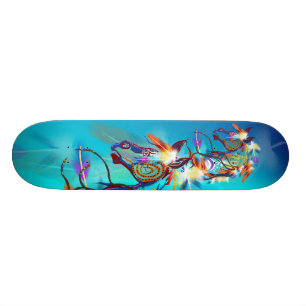 Ljus hästSkateboard Skateboard Bräda 20,5 Cm