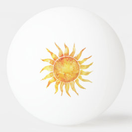 Ljus himmel sol pingisboll