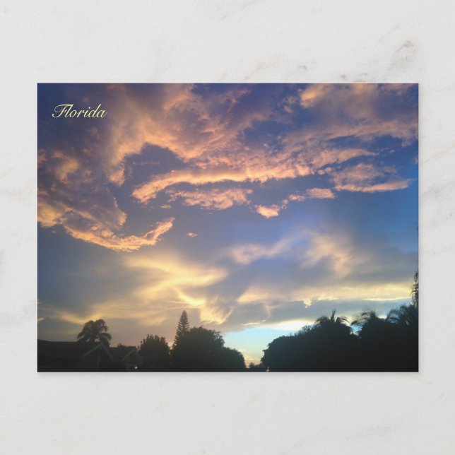 Ljus Himmel vykort (Framsida)