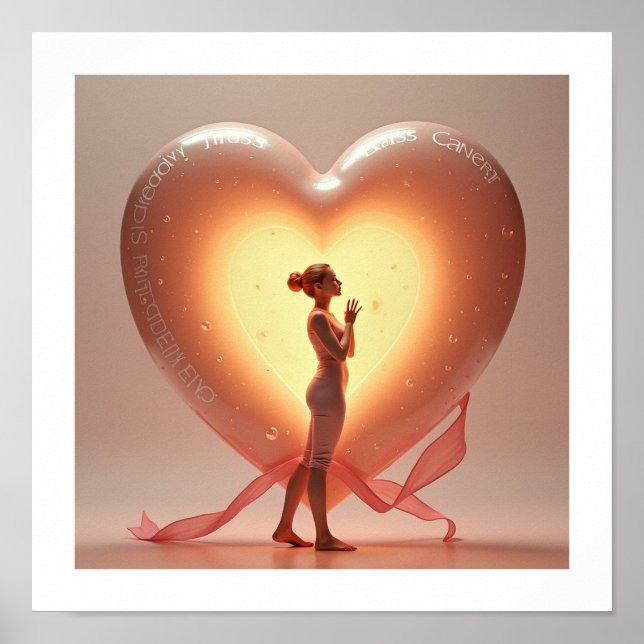 Ljus hjärta poster (Framsidan)