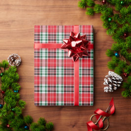 Ljus Holiday Plaid Presentpapper