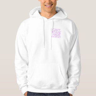 Ljus Hoodie för repetitioner (lavendel)