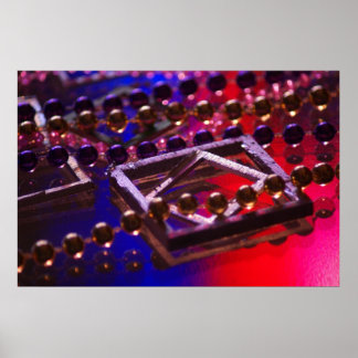 Ljus i Abstraction Poster