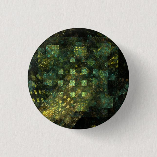 Ljus i Abstrakten City Art Button (runda) Knapp (Framsida)