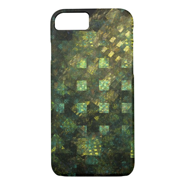 Ljus i City Abstrakt Art Case-Mate iPhone Skal (Baksida)