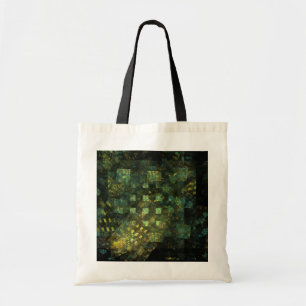 Ljus i City Abstrakt Art Tote Bag Tygkasse