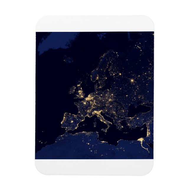 Ljus i flera europeiska och nordiska städer. magnet (Vertikal)