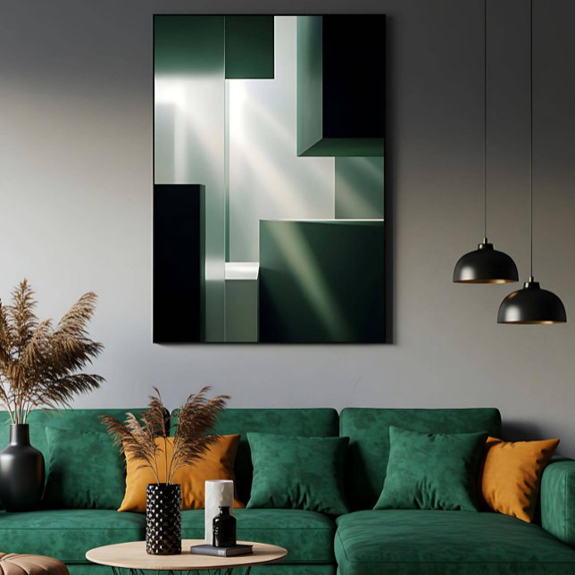Ljus i geometri poster (Skapare uppladdad)
