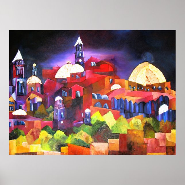 Ljus i Jerusalem Poster (Framsidan)