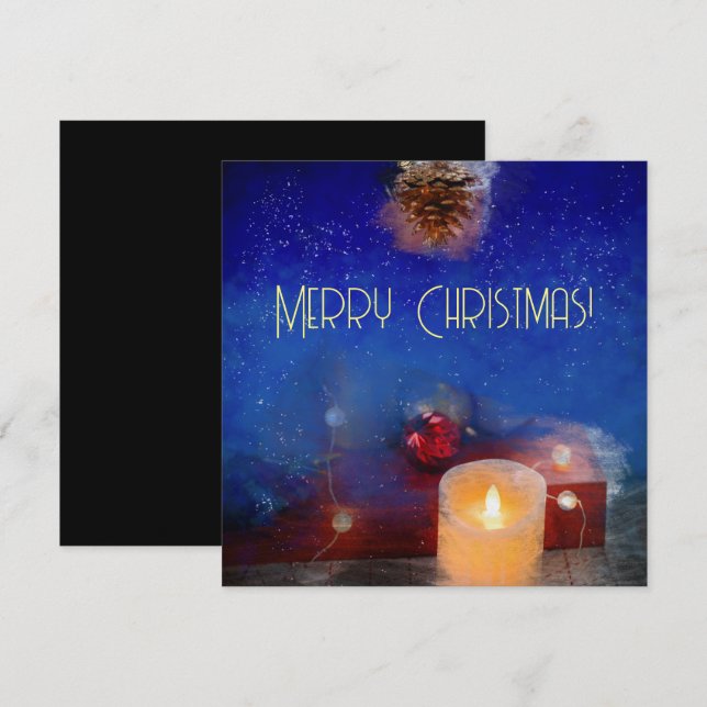 Ljus i julnatten (Fram/baksida)