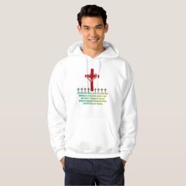 Ljus i krubban hoodie