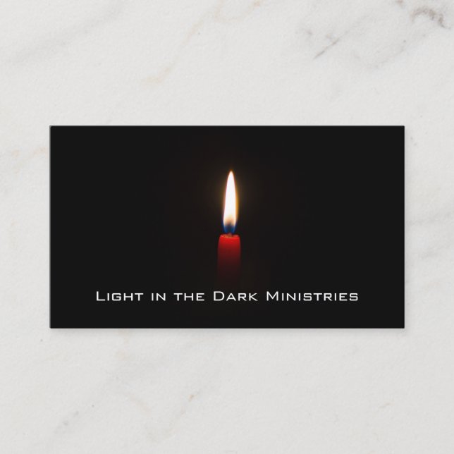 Ljus i Mörken Visitkort (Framsida)