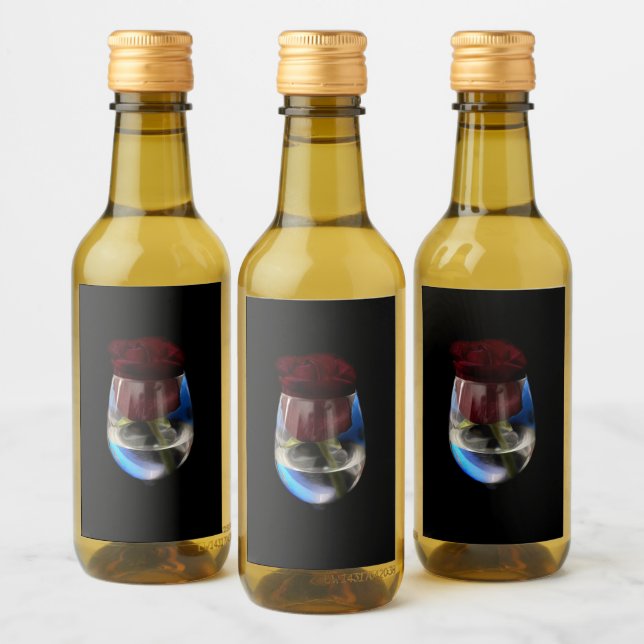 Ljus i mörker vinetikett (Flaskor)